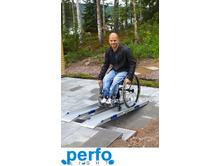Rampe teleskop Perfolight, Aluminium_Anwendung